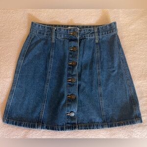 Medium Forever 21 Jean Skirt